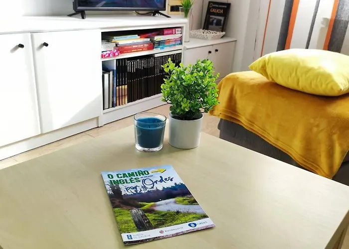 Fogar Do Vento-ordes, Cerca De Camino Ingles Bruma Apartament *