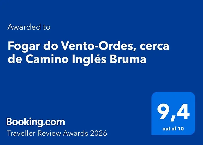 Διαμέρισμα Fogar Do Vento-ordes, Cerca De Camino Ingles Bruma Ordes